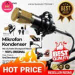 Mikrofon Kondenser XLR Condenser Mic Cardioid Studio - [MRH1]