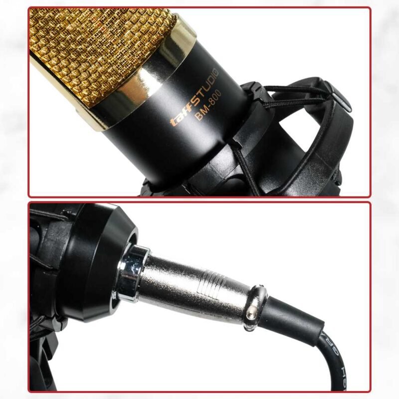 Mikrofon Kondenser XLR Condenser Mic Cardioid Studio - [MRH1] - Image 12