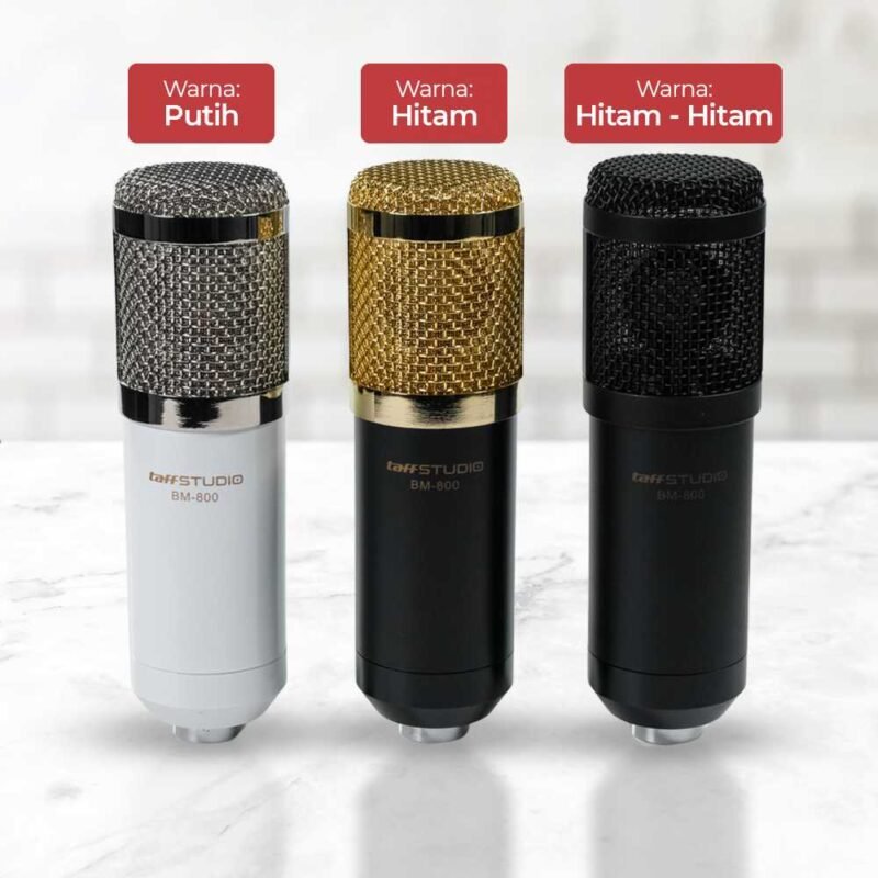 Mikrofon Kondenser XLR Condenser Mic Cardioid Studio - [MRH1] - Image 7