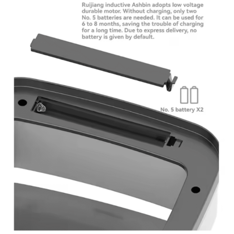 Tempat Sampah Pintar -13L Sensor Otomatis Tanpa Sentuh – [MRH1] - Image 3