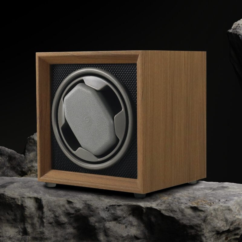 Watch Winder Box Automatic Kotak Display Jam Tangan 4 Slot 1 Slot - Gambar 4