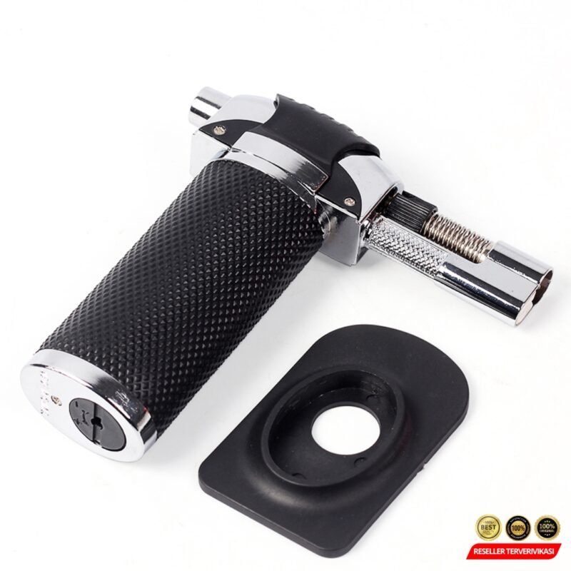 Yofeil Mancis Korek Api Gas Refillable Butane Torch Flame Gun - Black [MRH2] - Image 7
