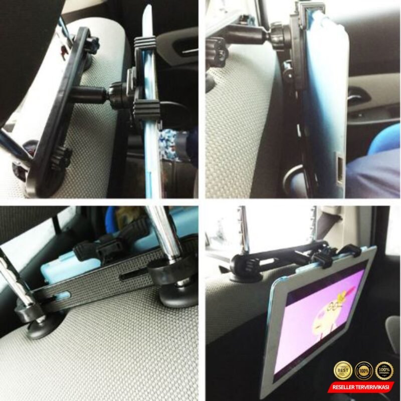 Tendway Universal Backseat Tablet Holder Mobil 8-11 Inch - Black [MRH2] - Image 6