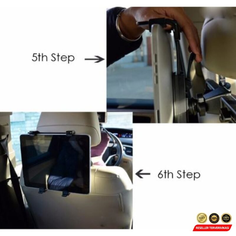 Tendway Universal Backseat Tablet Holder Mobil 8-11 Inch - Black [MRH2] - Image 9
