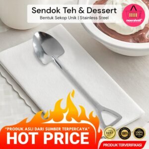 Sendok Teh Dessert Sekop