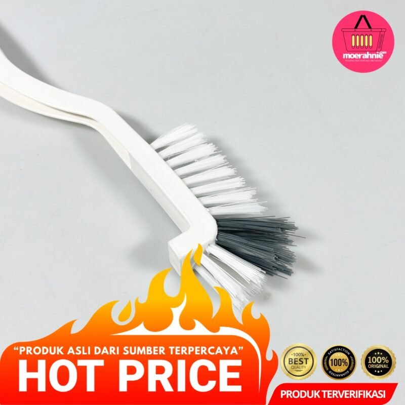 PERFFEE Sikat Pembersih Botol Gelas 90 Derajat Gagang Panjang - [White] - [MRH2] - Image 2