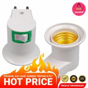 Fitting Lampu Bohlam Portable