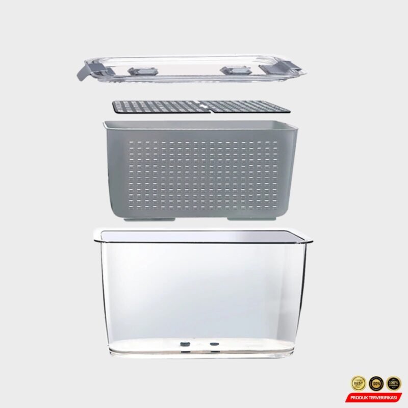 SHIMOYAMA Kotak Kontainer Makanan Kulkas 1.7L – [MRH2] - Image 3