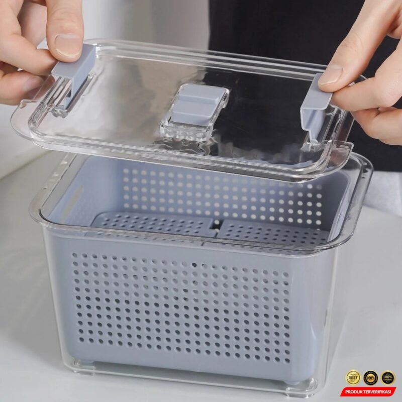 SHIMOYAMA Kotak Kontainer Makanan Kulkas 1.7L – [MRH2] - Image 6