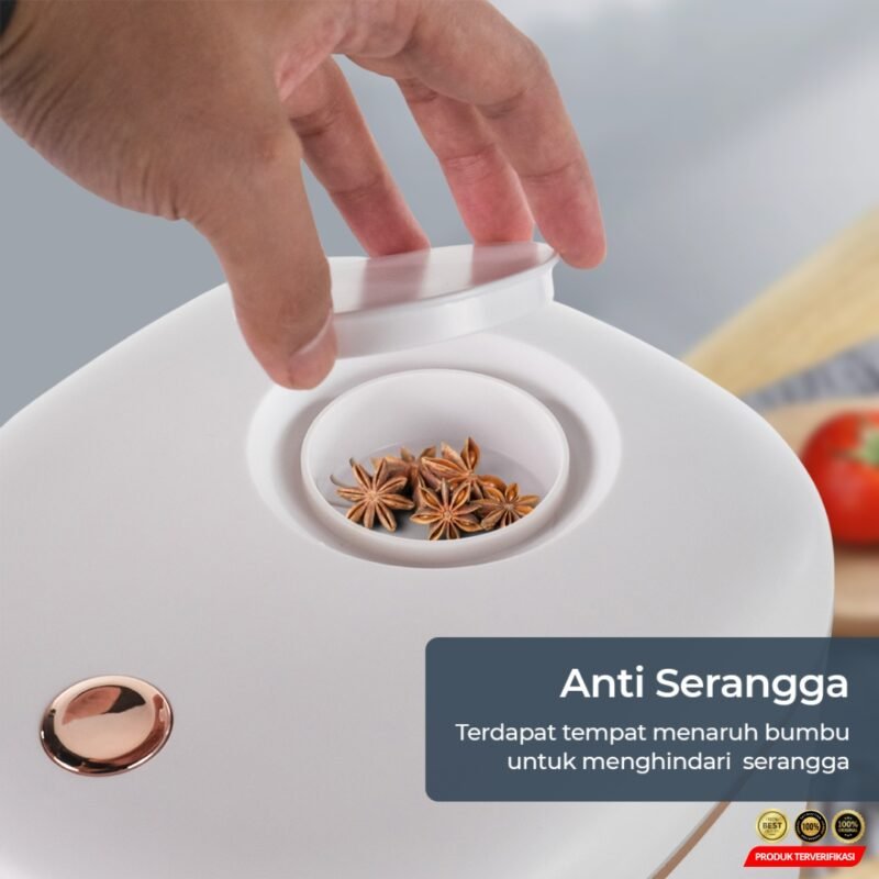 TaffHOME Wadah Penyimpan Beras Makanan 5kg – [MRH2] - Image 3