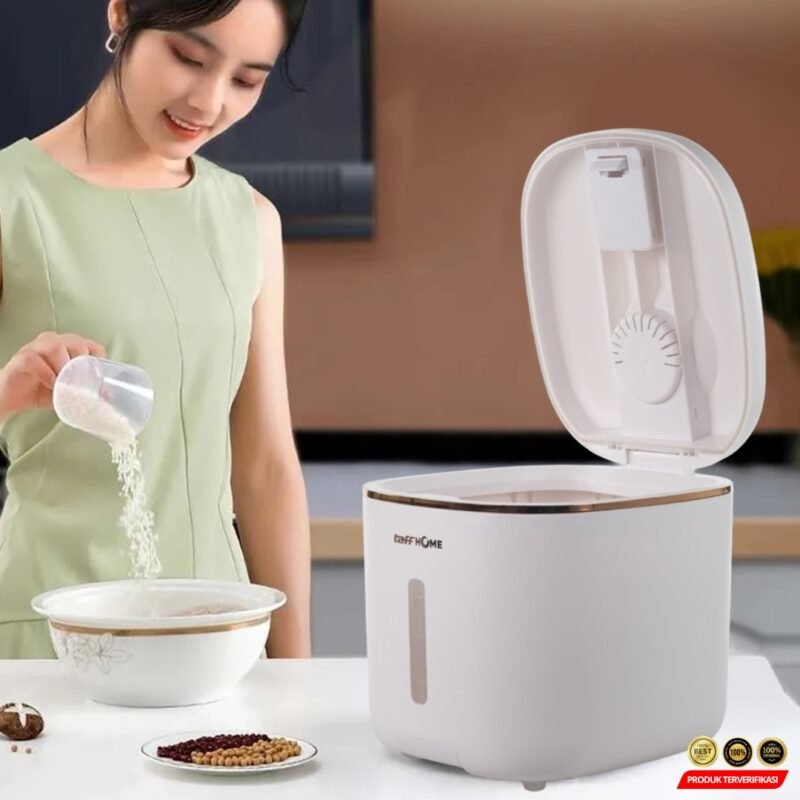 TaffHOME Wadah Penyimpan Beras Makanan 5kg – [MRH2] - Image 6