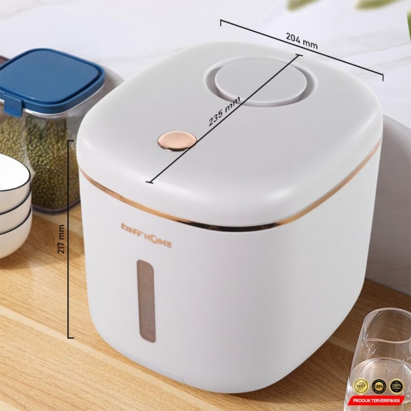TaffHOME Wadah Penyimpan Beras Makanan 5kg – [MRH2] - Image 7