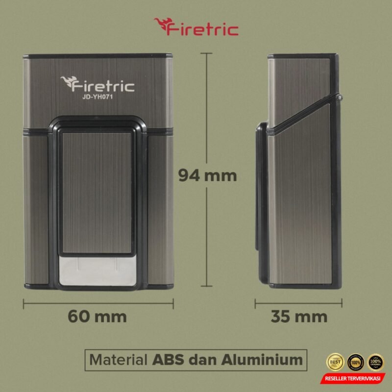Firetric Focus Kotak Rokok 20 Slot dengan Korek Elektrik Pyrotechnic – [MRH2] - Image 7