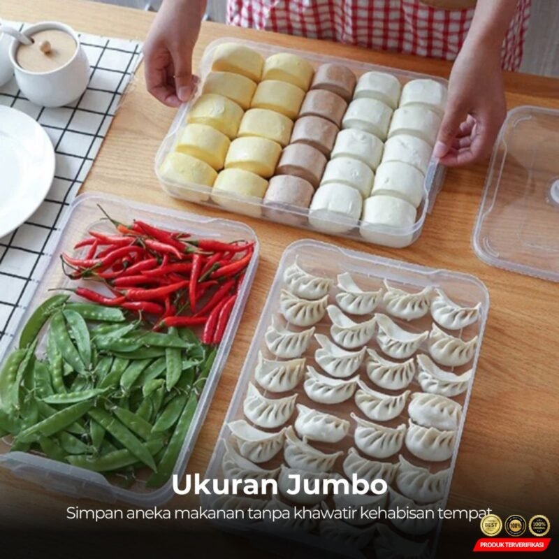 Luckyfox Kotak Kontainer Makanan Kulkas Storage Food Box – [MRH2] - Image 4