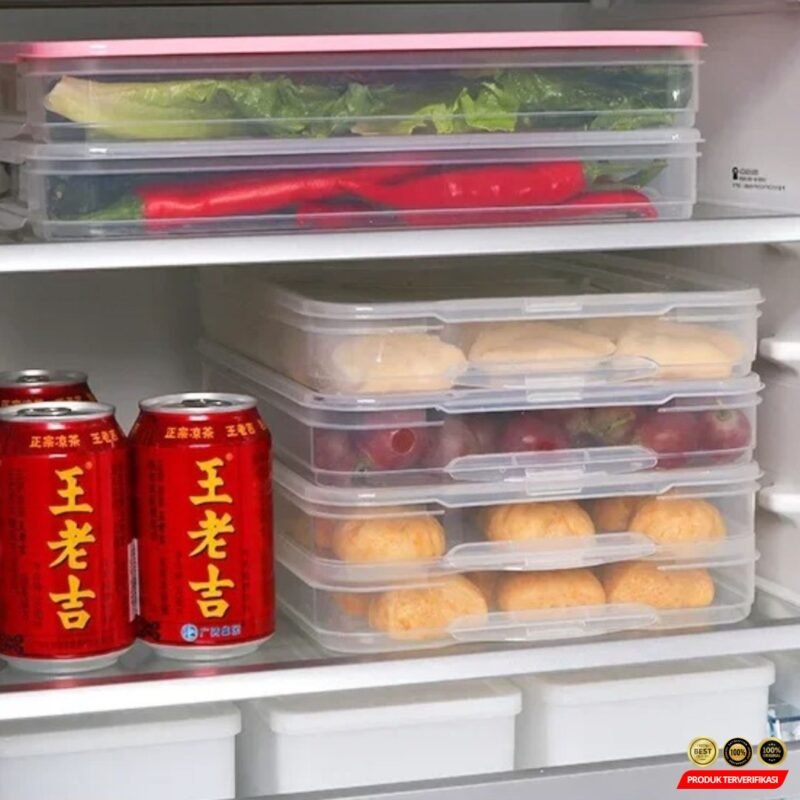 Luckyfox Kotak Kontainer Makanan Kulkas Storage Food Box – [MRH2] - Image 7