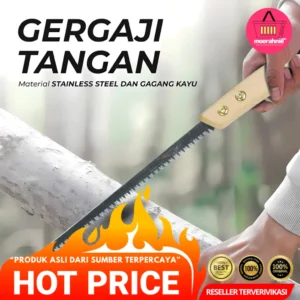 KNIFEZER Gergaji Tangan Manual Woodworking Hand Prune Saw