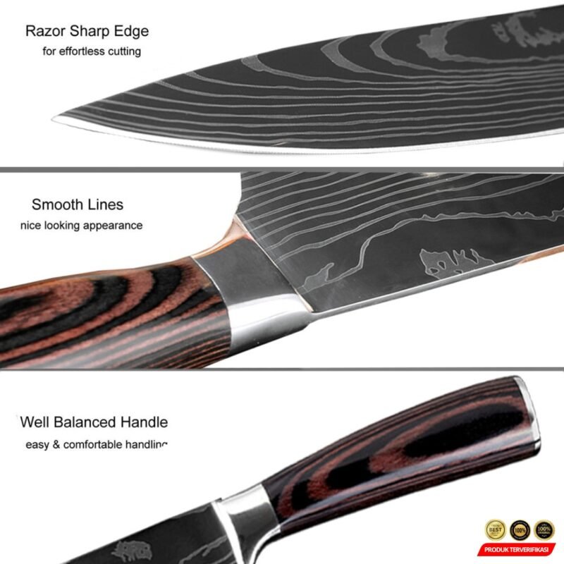 XITUO Pisau dapur Stainless Steel 6 inci Boning Knife – [MRH2] - Image 3