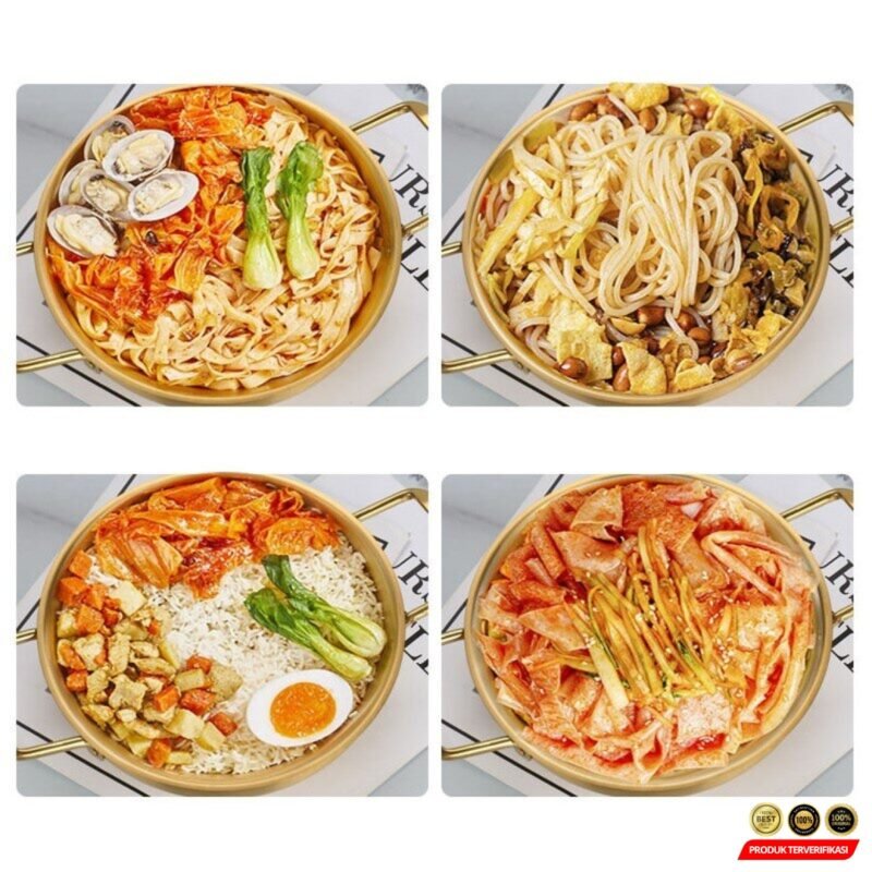 Corazon Panci Korea Noodle Pot Stainless Steel Anti Karat 25cm - Silver [MRH2] - Image 7