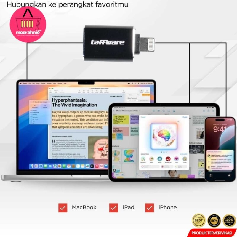 OTG Adapter Lightning to USB Female