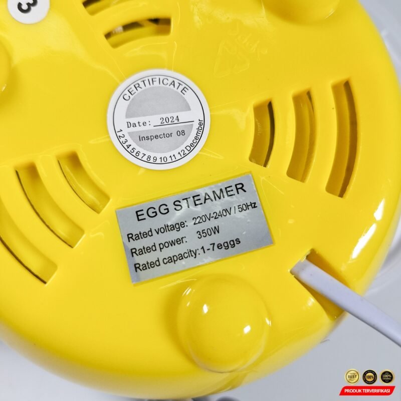 Alat Rebus Telur Electric Egg Cooker Boiler 350W - Yellow [MRH2] - Image 4