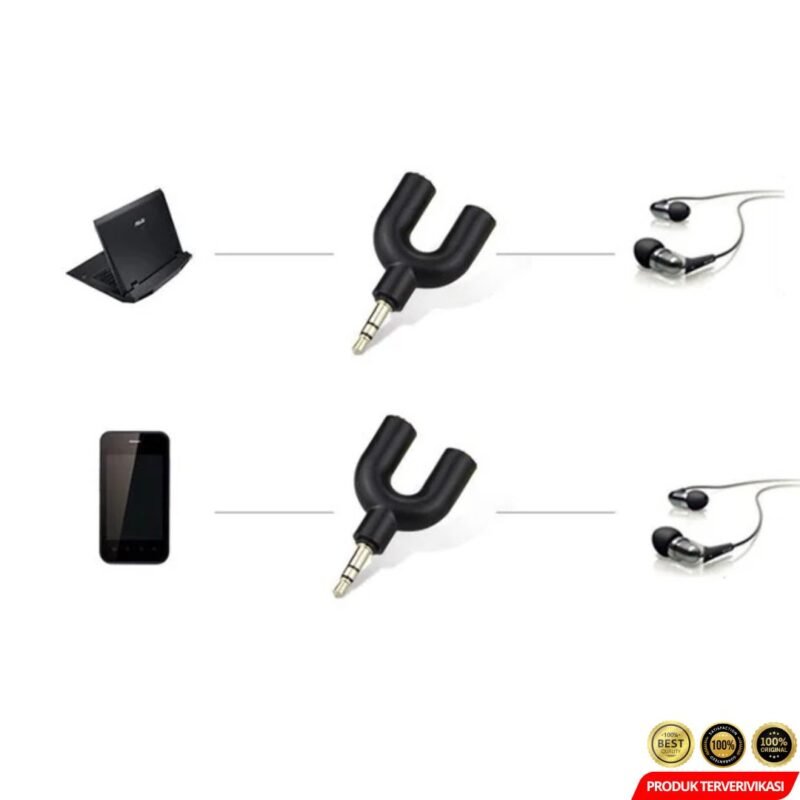 Splitter Audio U Shape