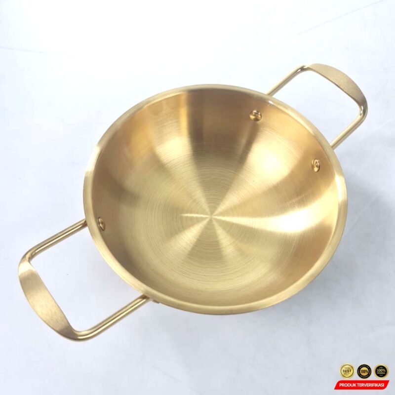 Corazon Panci Korea Noodle Pot Stainless Steel Anti Karat 25cm - Silver [MRH2] - Image 3