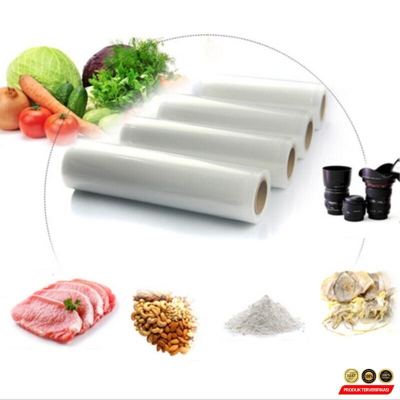 Kantong Plastik Vacuum Sealer Storage Bag BPA Free 1 Roll 20x500cm – [MRH2] - Image 5