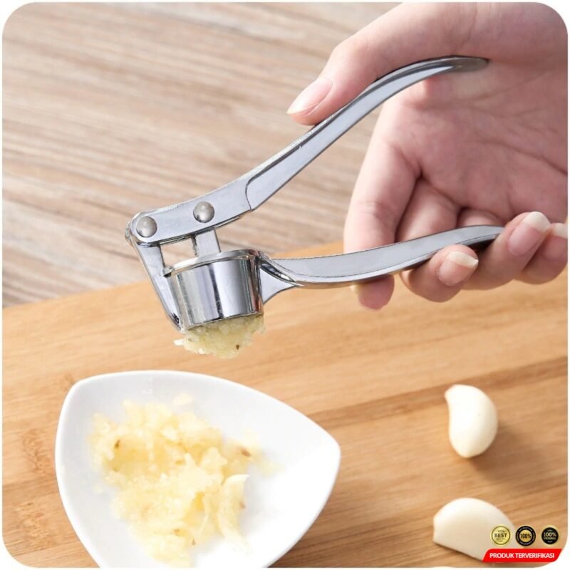 TaffHOME Penghancur Bawang Putih Stainless Steel Garlic Pressure [MRH2] - Image 6