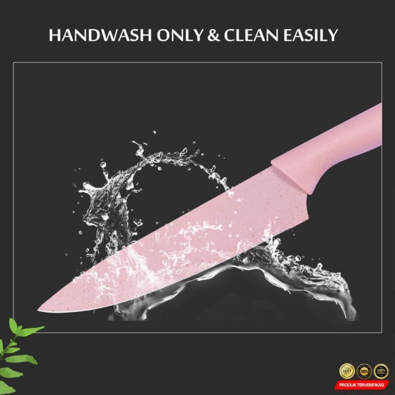 EVDRTVERH Set Pisau Dapur 6in1 Gunting Peeler Stainless Steel - Mix Color - [MRH2] - Image 5