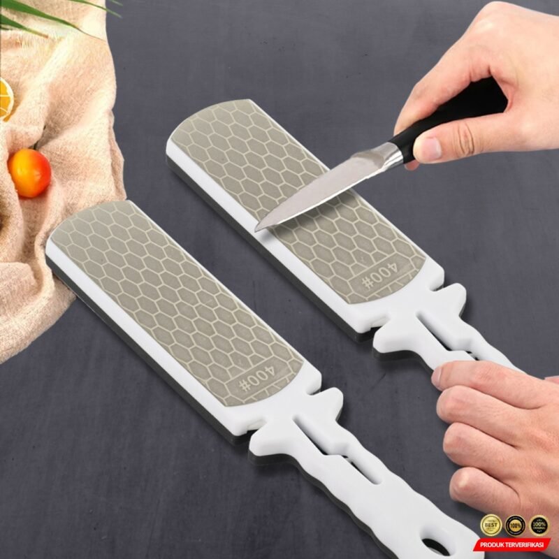 HCK Pengasah Pisau 5in1 Double Side Diamond Sharpening Knife – [MRH2] - Image 5