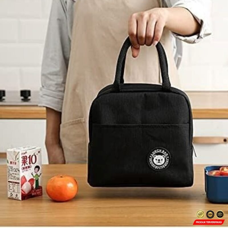 Tas Bekal Makan Portable Insulation Hot and Cold Lunch Bag – [MRH2] - Image 4