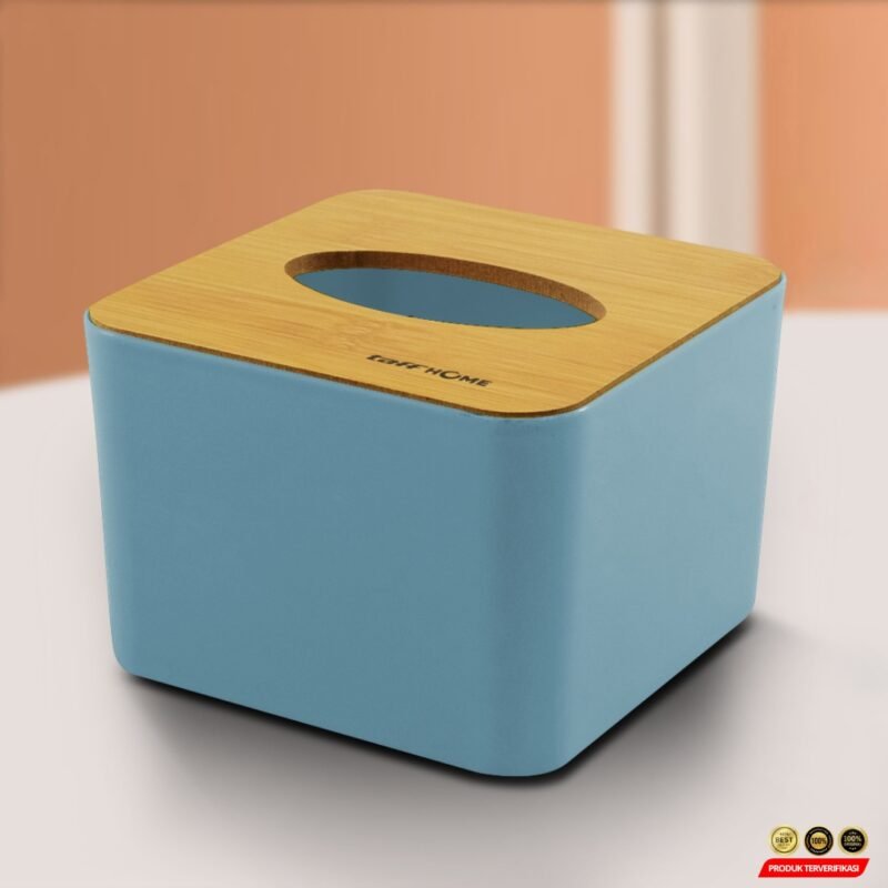 TaffHOME Kotak Tisu Kayu Multifungsi Wooden Tissue Box - [MRH2] - Image 7