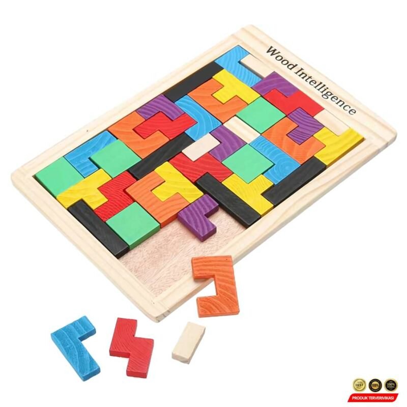 Mainan Puzzle Tangram