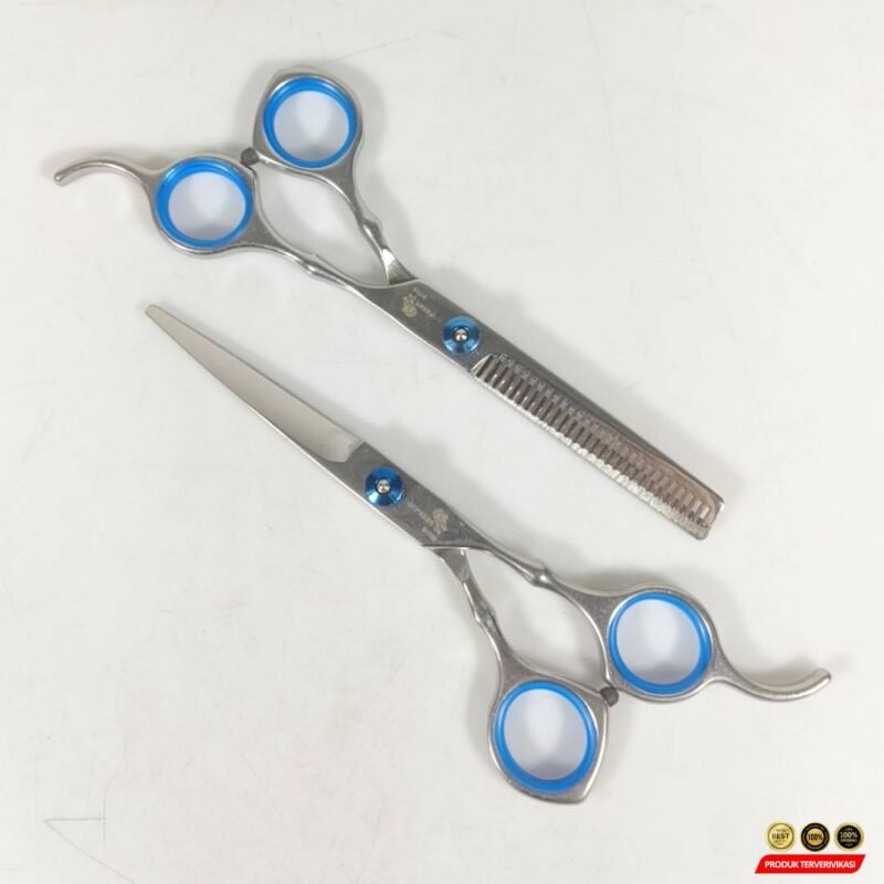 KNIFEZER Gunting Rambut Salon Set 7in1 Buffing Stainlees Steel 4Cr13 - [MRH1] - Image 3