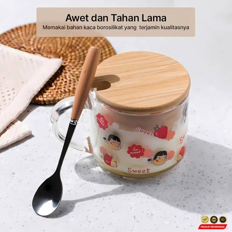 Cangkir Kopi Kaca