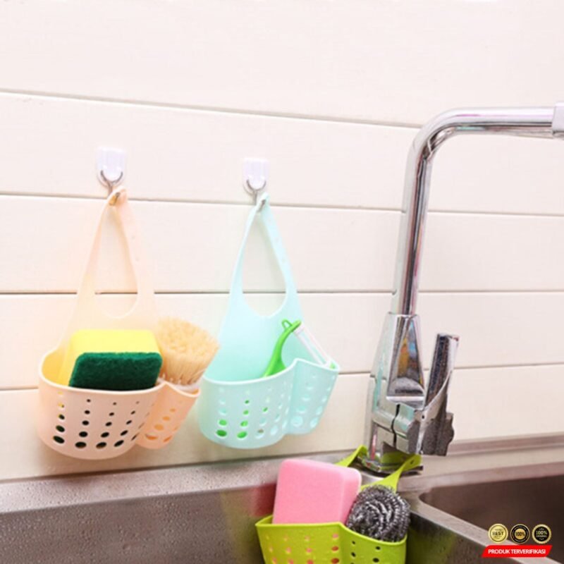 Mrosaa Tempat Sabun Cuci Piring Gantung Multifungsi - Mix Color [MRH2] - Image 5