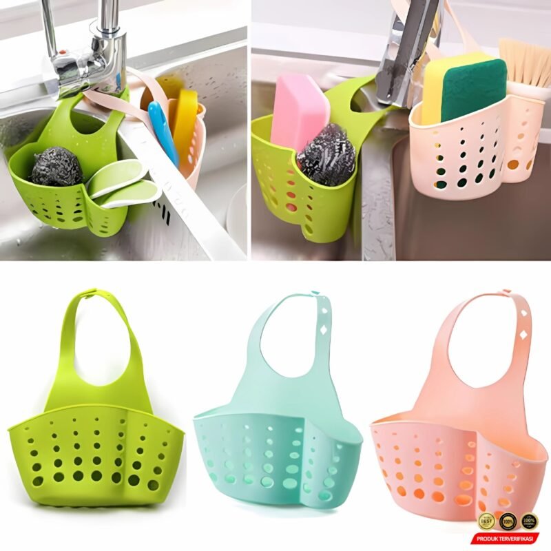 Mrosaa Tempat Sabun Cuci Piring Gantung Multifungsi - Mix Color [MRH2] - Image 3
