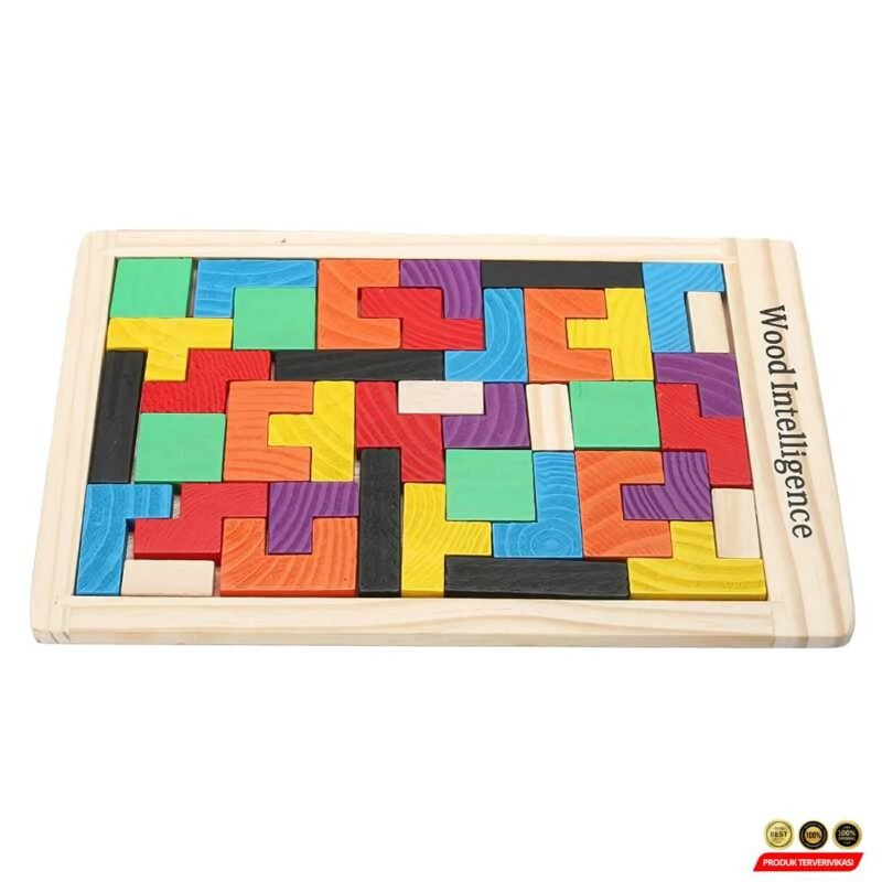 Mainan Puzzle Tangram