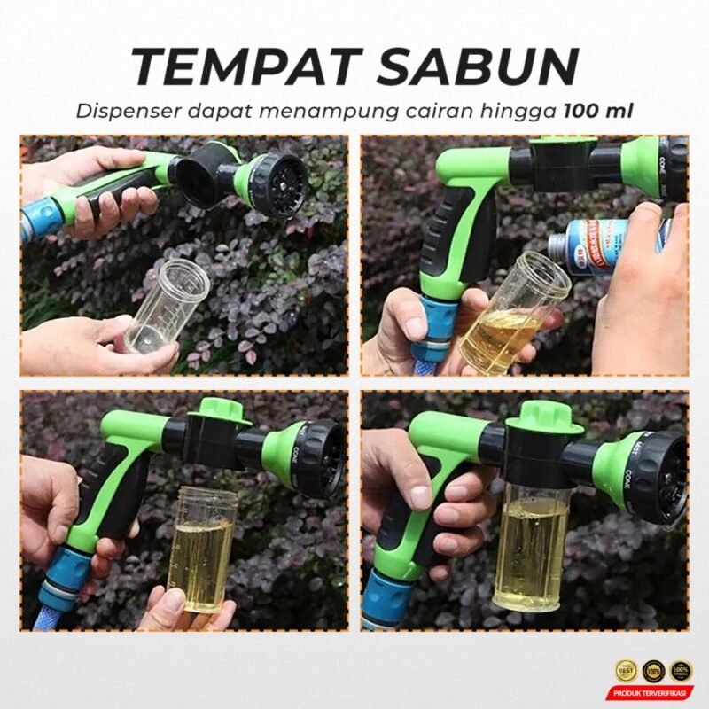 Semprotan Air Sabun