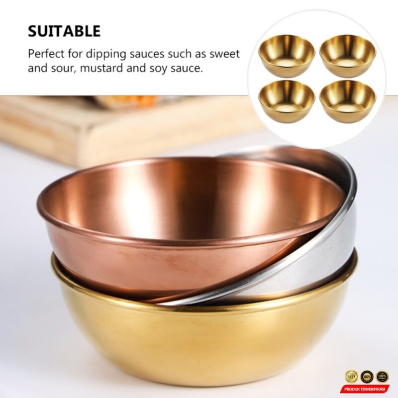 Mangkuk Bumbu Saos Stainless