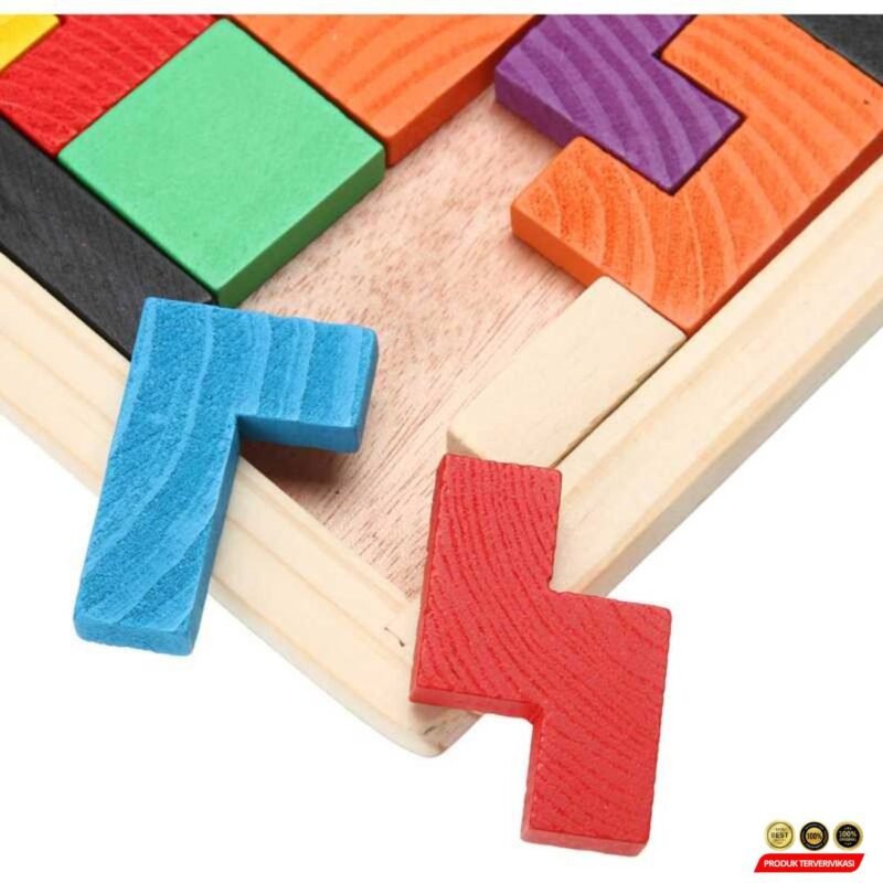 Mainan Puzzle Tangram
