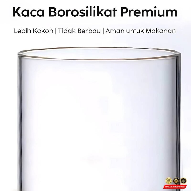 Toples Kaca Penyimpanan