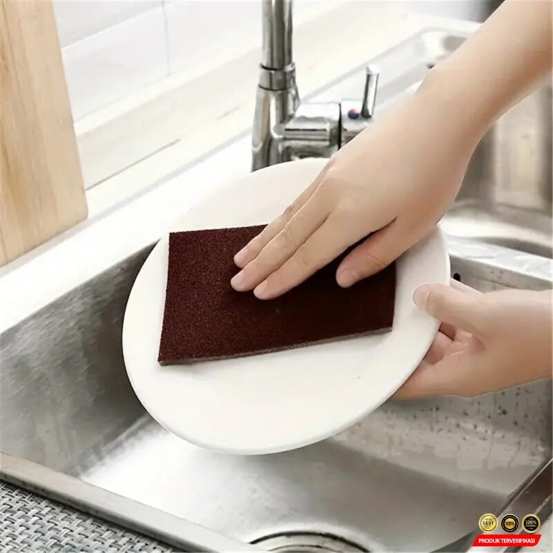 JGC Spons Pembersih Karat Nano Melamine Magic Sponge 9x100cm - Brown - [MRH2] - Image 5