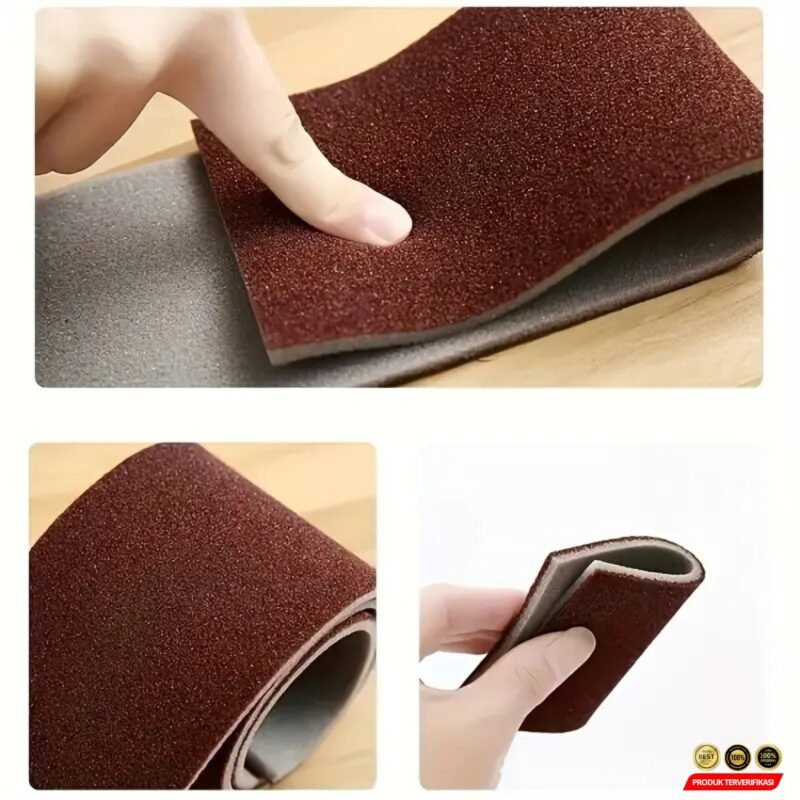 JGC Spons Pembersih Karat Nano Melamine Magic Sponge 9x100cm - Brown - [MRH2] - Image 7