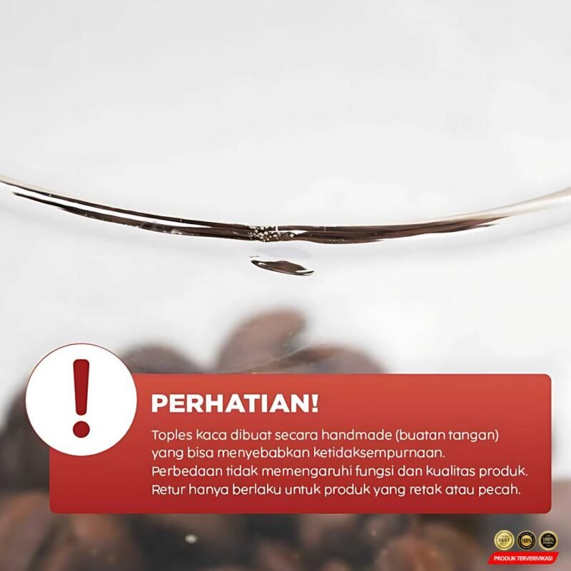 Toples Kaca Penyimpanan