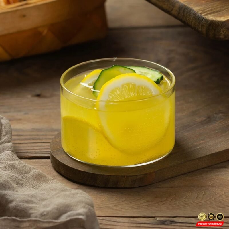 TinYi Gelas Kaca Aesthetic Pudding Es Krim Dessert Glass - Transparent - [MRH2] - Image 8