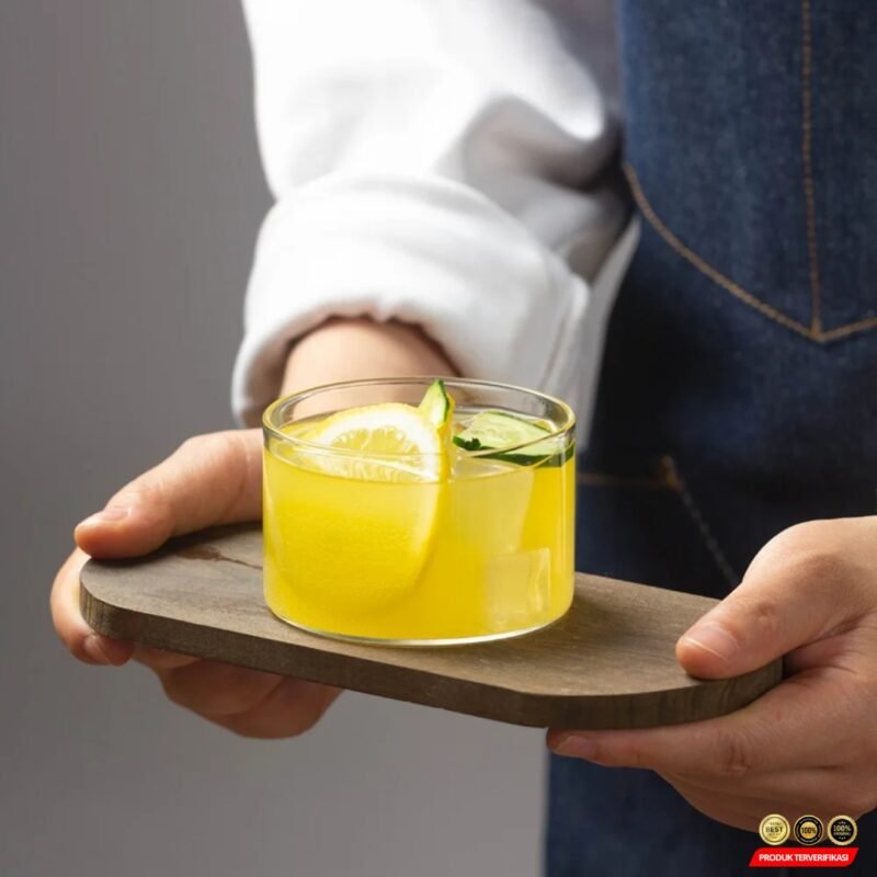 TinYi Gelas Kaca Aesthetic Pudding Es Krim Dessert Glass - Transparent - [MRH2] - Image 9
