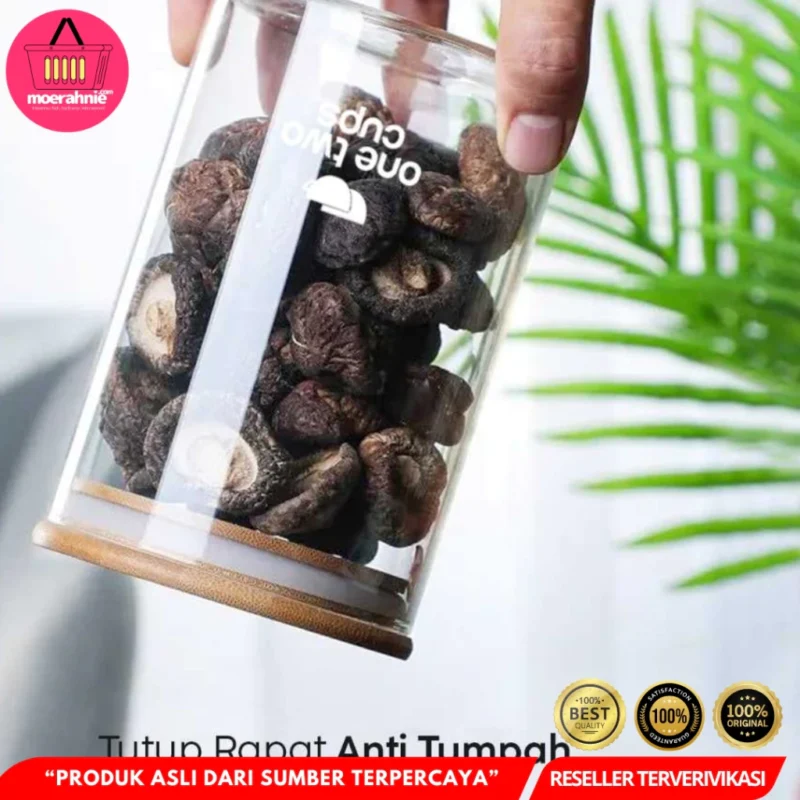 Toples Kaca Penyimpanan Makanan