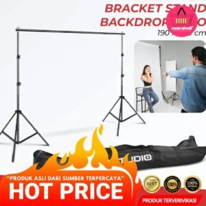 Bracket Stand Backdrop Foto Studio Aluminium