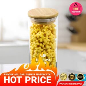Toples Kaca Penyimpanan Makanan
